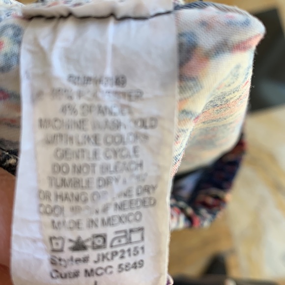 Forever 21 vertical stripe stretchy pull on flare leggings - Picture 6 of 9